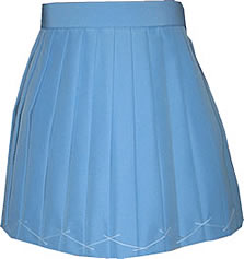 DSN01ドール専用 夏セーラー用水色スカート
