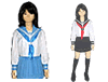 ドール専用:夏用長袖セーラー